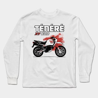 Tenere XT 600 - Red Long Sleeve T-Shirt